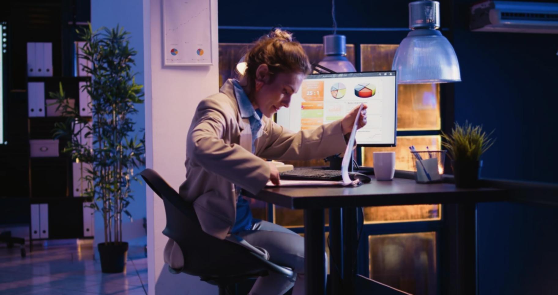 Financial professionals collaborating on digital transformation strategy